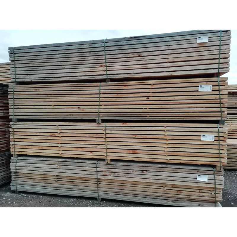 Lot de planches Douglas massif en 27x75