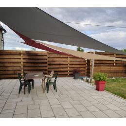 planche pour palissade en douglas traité - clôture extérieure douglas