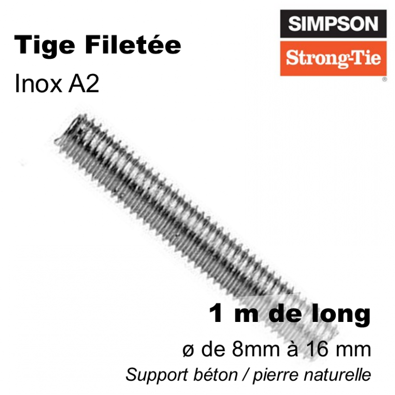 tige filetée