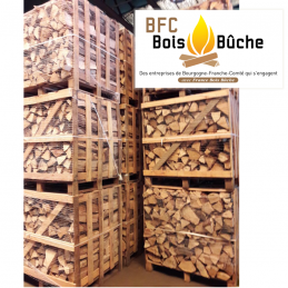 Bois de chauffage bûches L.50 cm 1.5 stères