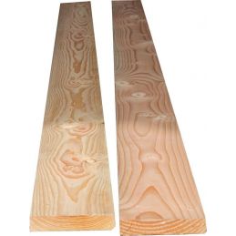 Lame en douglas deux faces lisses choix 1 - 32x185mm L.2.00m