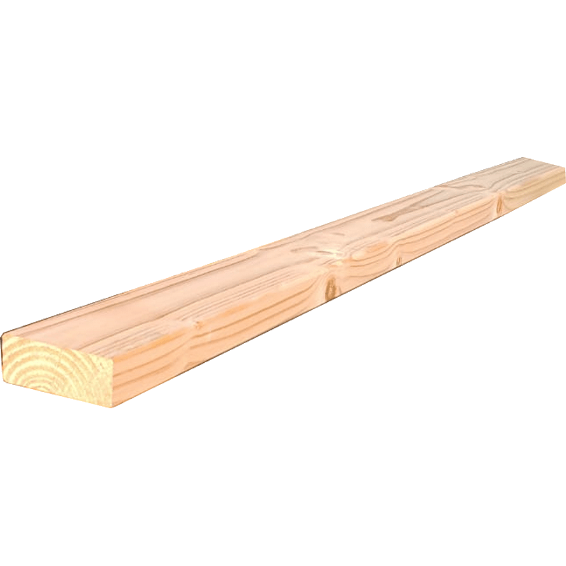 Ossature Douglas 45x120mm en 5,10m pour mur de maison en bois, structure bois...