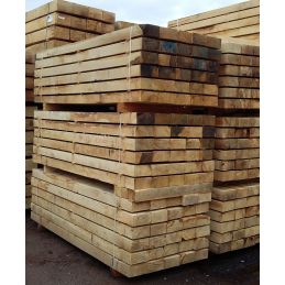 Traverse en bois - Chêne Naturel - 130 x 220 mm en 2 m 60 - 100% française