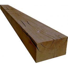 Traverse en Chêne traité autoclave marron - 120 mm x 200 mm en 2,60 m - 100% française