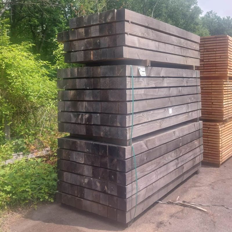 poteau douglas brut 120x120 en 2m25 poteau douglas brut 120x120 en 2m25