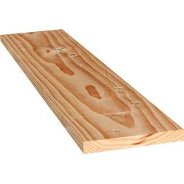 Planche 22x190mm en 3m Douglas Raboté Naturel
