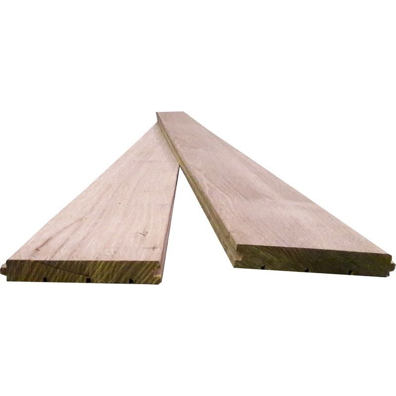 Lames de Parquet CAMPAGNE 1er choix 23x160mm Chêne Raboté Naturel