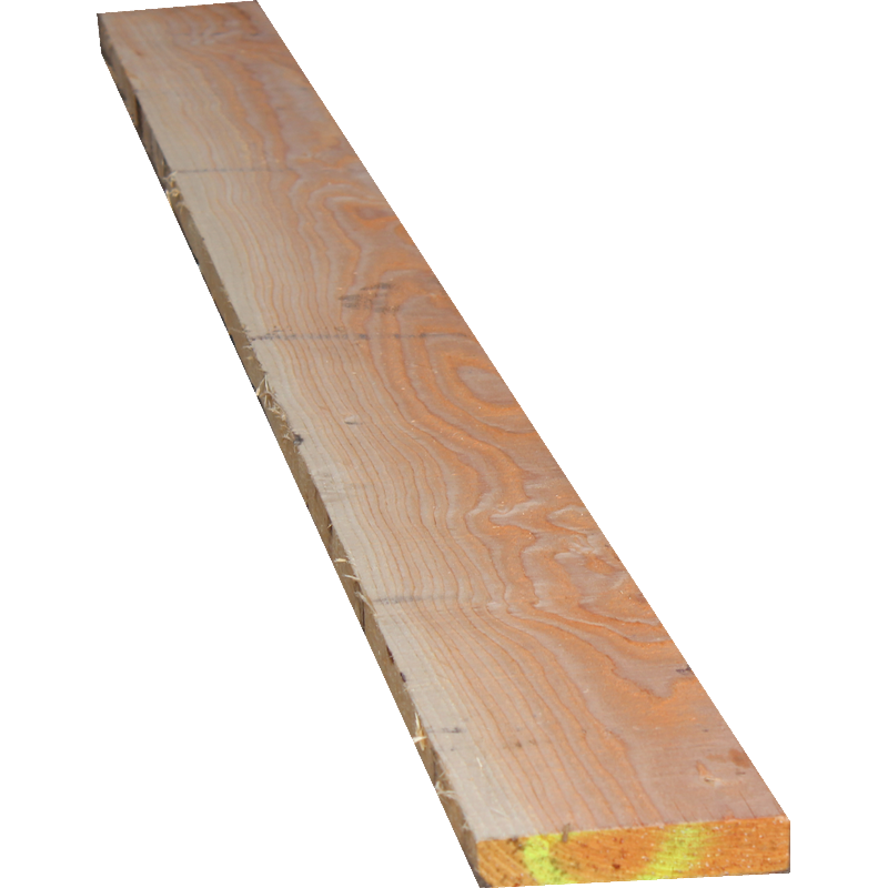 Planche 27x75mm en 2,50m Douglas Massif Brut Naturel